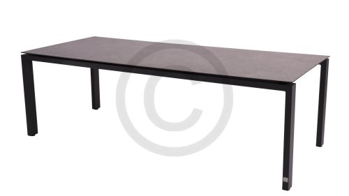 4seasons outdoor goa tafel anthracite dark hpl 280cm