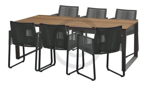 4seasons outdoor ortea dining 213721 tuinset