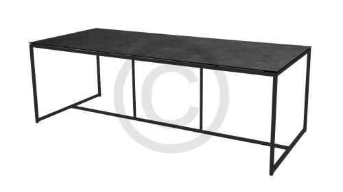 4seasons outdoor quatro tafel hpl dark grey 