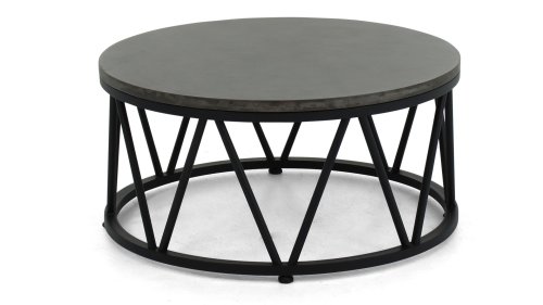 applebee menton loungeset black frame silk rope salontafel groot 70cm