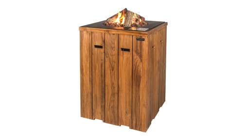 Happy Cocooning Cocoon Table Statafel Teak Zwart