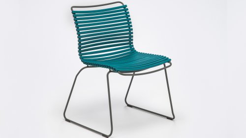 houe click diningstoel zonder arm petrol