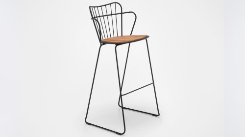 houe poan barstoel black 