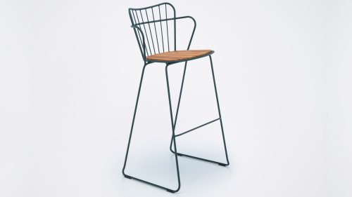 houe poan barstoel pine green 