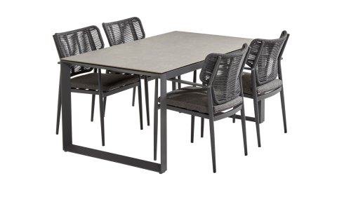 taste 4seasons arturo tuinset met alu arm stoel