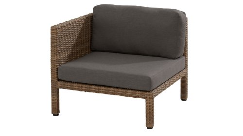 taste by 4seasons livorno loungeset caramel eck/eind modul