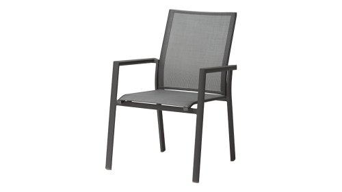 fly stapelstoel met alu arm