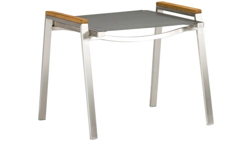 zebra one voetenbank dark grey